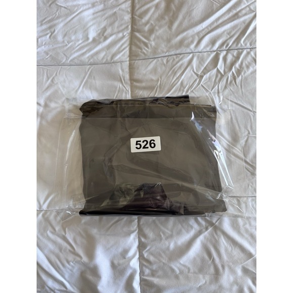 NIKE Size [XL] Women TIGHT FIT HIGH RISE Yoga 7/8 Leggings-Black, Swoosh Pocket - Picture 11 of 11